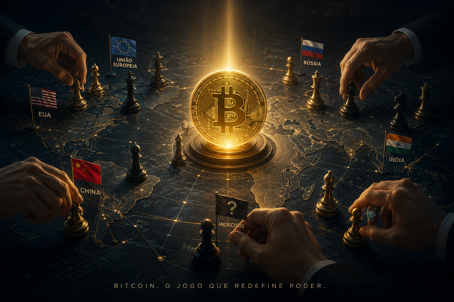 Bitcoin padrão monetário geopolítica soberania 2026