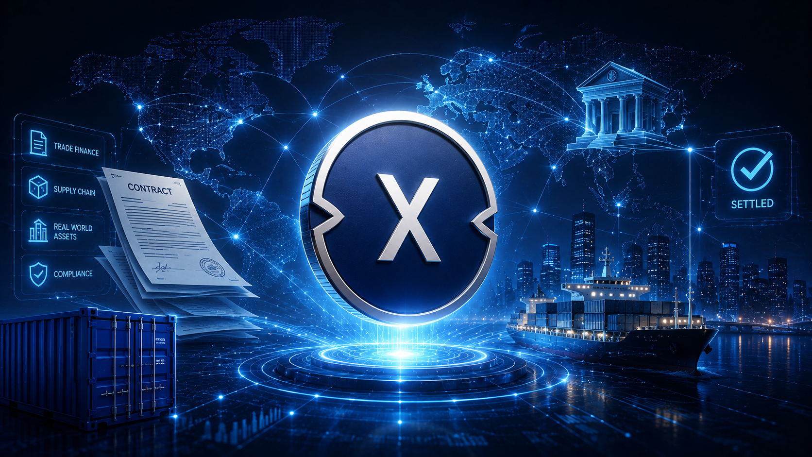 como investir em XDC hoje trade finance blockchain